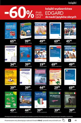 Empik - gazetka promocyjna Tom kultury: książki od środy 11.03 do wtorku 24.03 - strona 49
