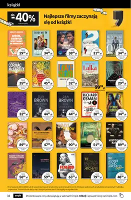 Empik - gazetka promocyjna Tom kultury: książki od środy 11.03 do wtorku 24.03 - strona 34