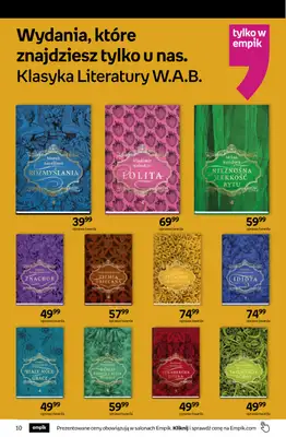 Empik - gazetka promocyjna Tom kultury: książki od środy 11.03 do wtorku 24.03 - strona 10