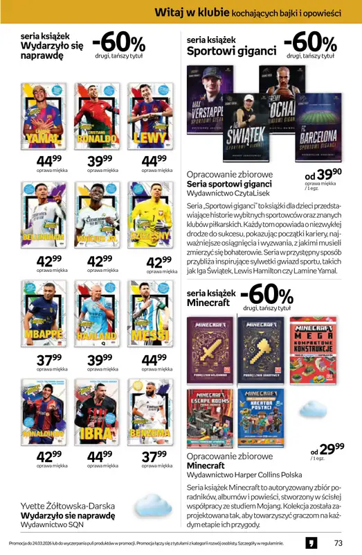 Empik - gazetka promocyjna Tom kultury: książki od środy 11.03 do wtorku 24.03 - strona 73