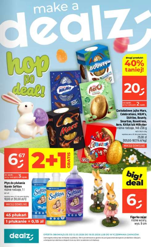 Dealz - gazetka promocyjna Make a Dealz! od czwartku 12.03 do środy 18.03