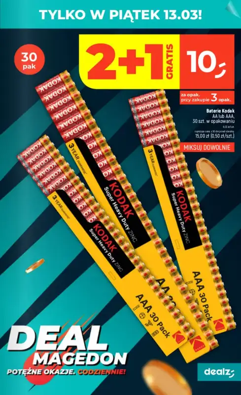 Dealz - gazetka promocyjna Make a Dealz! od czwartku 12.03 do środy 18.03 - strona 3