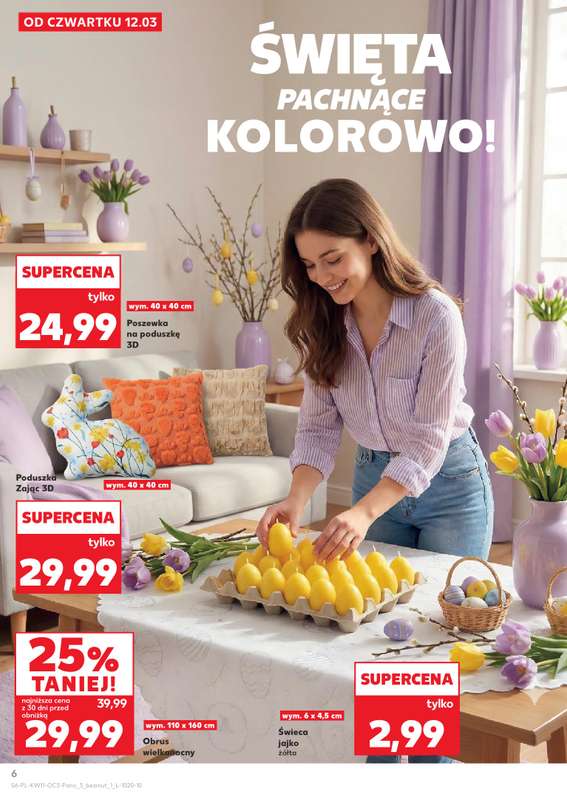 Kaufland - gazetka promocyjna Oferta Kaufland - Wielkanoc od czwartku 12.03 do wtorku 31.03 - strona 6