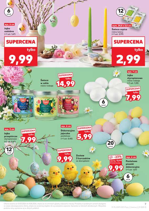 Kaufland - gazetka promocyjna Oferta Kaufland - Wielkanoc od czwartku 12.03 do wtorku 31.03 - strona 7