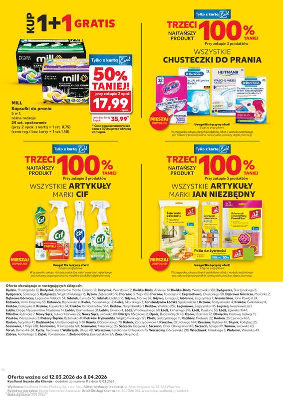 Kaufland - gazetka promocyjna Oferta Kaufland - Wielkanoc od czwartku 12.03 do wtorku 31.03 - strona 32