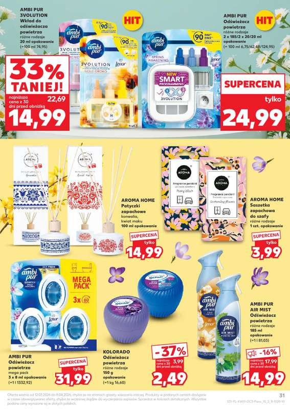 Kaufland - gazetka promocyjna Oferta Kaufland - Wielkanoc od czwartku 12.03 do wtorku 31.03 - strona 31