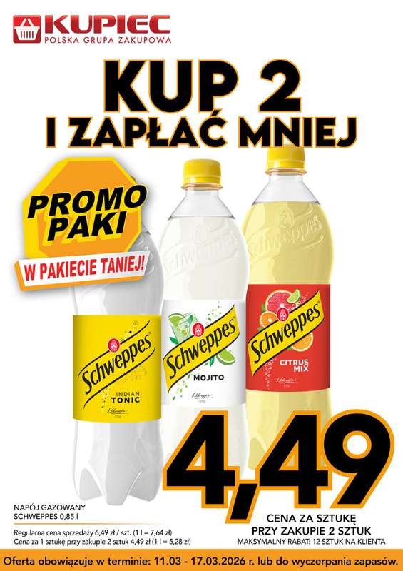 Kupiec - gazetka promocyjna Promopaki od środy 11.03 do wtorku 17.03 - strona 8