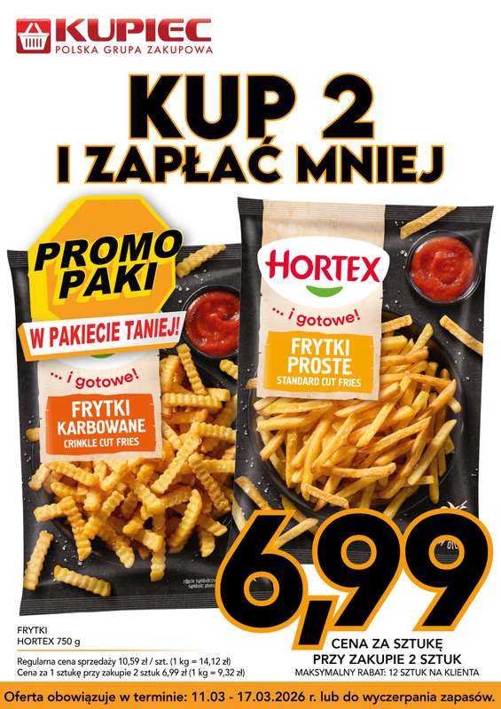 Kupiec - gazetka promocyjna Promopaki od środy 11.03 do wtorku 17.03 - strona 6