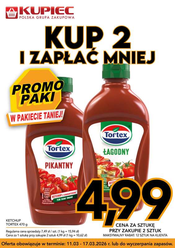 Kupiec - gazetka promocyjna Promopaki od środy 11.03 do wtorku 17.03 - strona 10