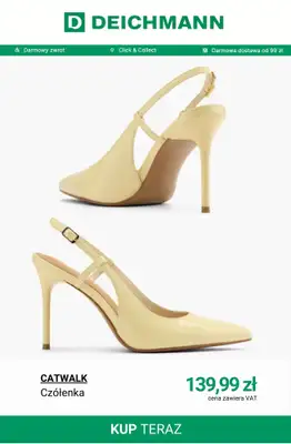 Deichmann - gazetka promocyjna Modne czółenka damskie od środy 11.03  - strona 6