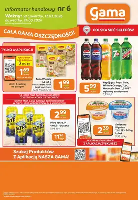 Gama - gazetka promocyjna Gazetka od czwartku 12.03 do wtorku 24.03 - strona 12