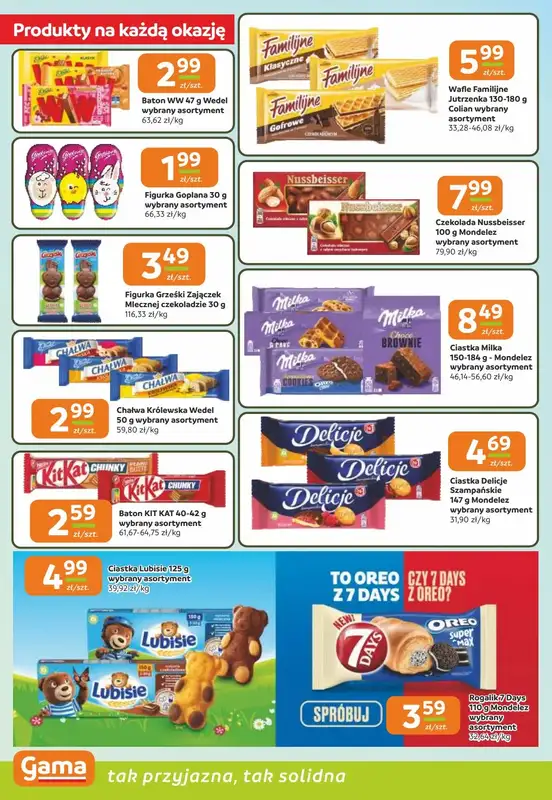 Gama - gazetka promocyjna Gazetka od czwartku 12.03 do wtorku 24.03 - strona 4