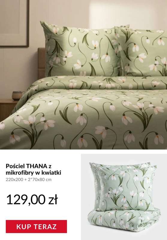 Homla - gazetka promocyjna Wiosenne pościele od środy 11.03  - strona 2