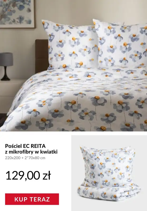 Homla - gazetka promocyjna Wiosenne pościele od środy 11.03  - strona 7