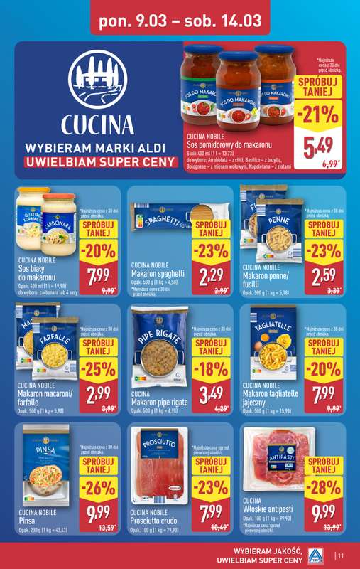Aldi - gazetka promocyjna Pełny katalog! od poniedziałku 09.03 do soboty 14.03 - strona 11