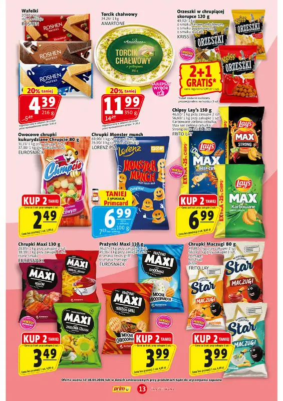 Prim Market - gazetka promocyjna Gazetka od czwartku 12.03 do środy 18.03 - strona 13