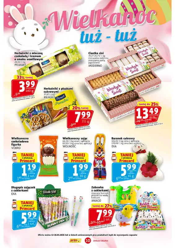 Prim Market - gazetka promocyjna Gazetka od czwartku 12.03 do środy 18.03 - strona 10