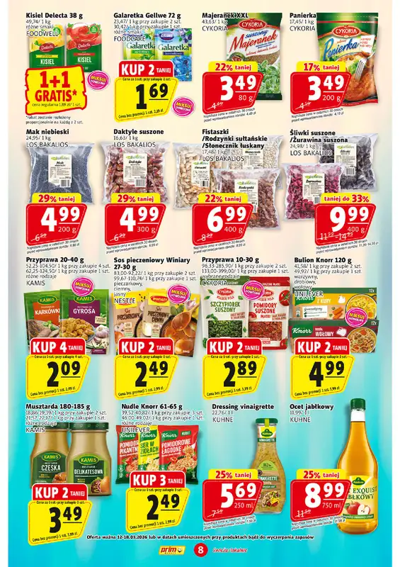 Prim Market - gazetka promocyjna Gazetka od czwartku 12.03 do środy 18.03 - strona 8