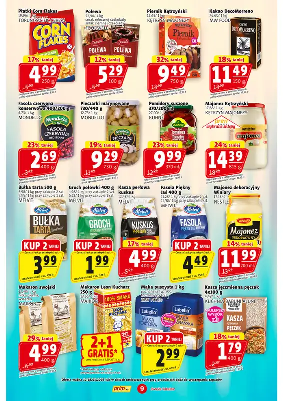 Prim Market - gazetka promocyjna Gazetka od czwartku 12.03 do środy 18.03 - strona 9