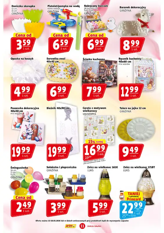 Prim Market - gazetka promocyjna Gazetka od czwartku 12.03 do środy 18.03 - strona 11