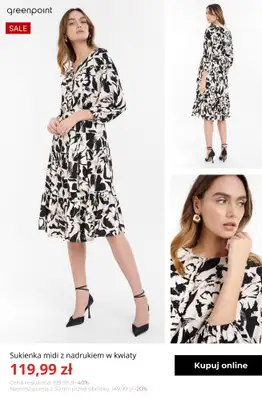 Greenpoint - gazetka promocyjna Sukienki od 49,99 zł – złap wiosenny rabat! od środy 11.03  - strona 10