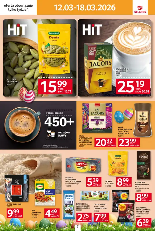 Selgros - gazetka promocyjna Jeszcze więcej super promocji! od czwartku 12.03 do środy 18.03 - strona 7