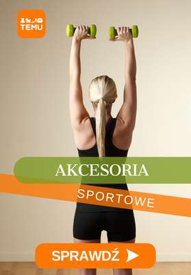 Temu - gazetka promocyjna Akcesoria sportowe od środy 11.03 