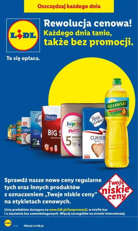 Lidl - gazetka promocyjna Rewolucja Cenowa!  