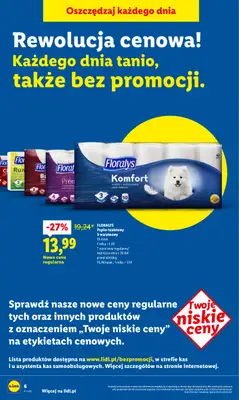 Lidl - gazetka promocyjna Rewolucja Cenowa! od środy 11.03 do wtorku 31.03 - strona 6