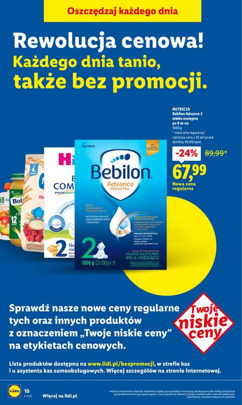 Lidl - gazetka promocyjna Rewolucja Cenowa! od środy 11.03 do wtorku 31.03 - strona 10