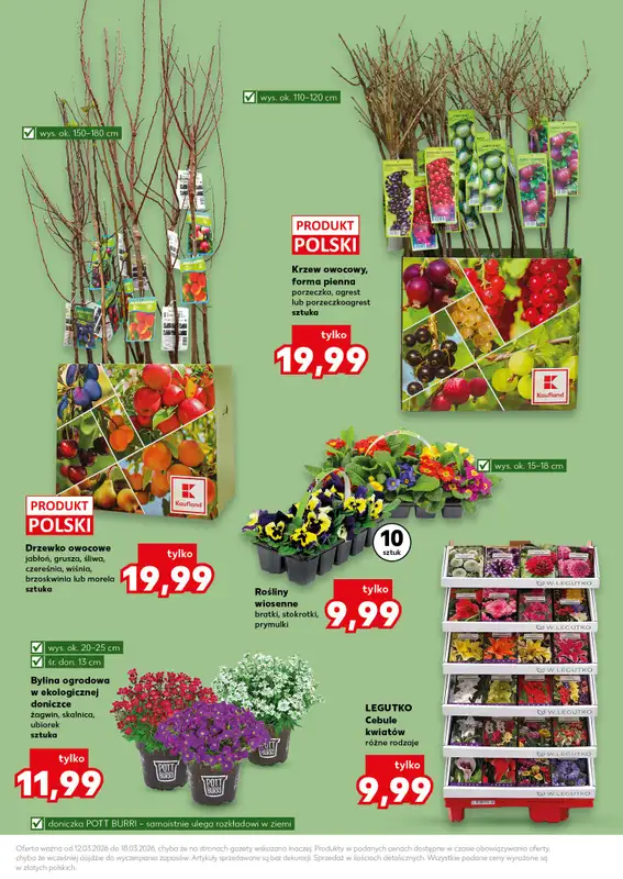 Kaufland - gazetka promocyjna Oferta Kaufland - Ogród od czwartku 12.03 do środy 18.03 - strona 13
