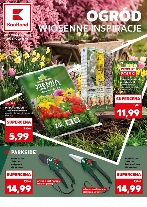 Kaufland - gazetka promocyjna Oferta Kaufland - Ogród  