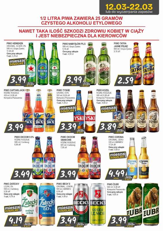 Słoneczko - gazetka promocyjna Gazetka od czwartku 12.03 do niedzieli 22.03 - strona 10