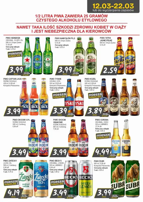 Słoneczko - gazetka promocyjna Gazetka od czwartku 12.03 do niedzieli 22.03 - strona 10