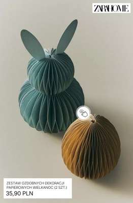 Zara - gazetka promocyjna Zara Home - Kolekcja Wielkanocna od środy 11.03  - strona 2