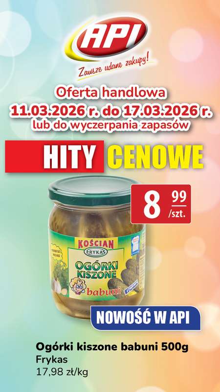 API Market - gazetka promocyjna Plakaty promocyjne od środy 11.03 do wtorku 17.03 - strona 12