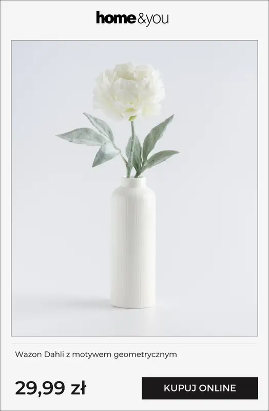 home&you - gazetka promocyjna Wazony od środy 11.03 do niedzieli 22.03 - strona 6