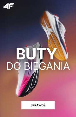 4F - gazetka promocyjna Buty do biegania od środy 11.03 