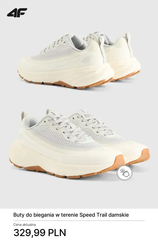 4F - gazetka promocyjna Buty do biegania od środy 11.03  - strona 10