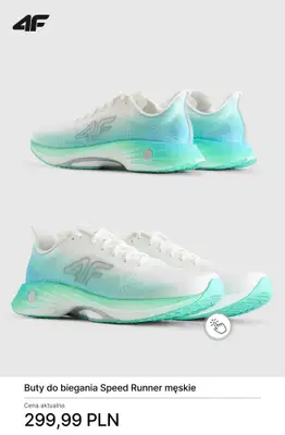 4F - gazetka promocyjna Buty do biegania od środy 11.03  - strona 7