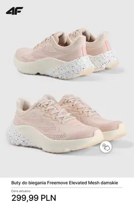 4F - gazetka promocyjna Buty do biegania od środy 11.03  - strona 4