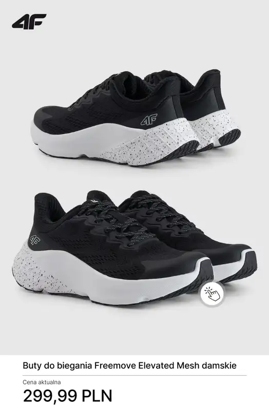 4F - gazetka promocyjna Buty do biegania od środy 11.03  - strona 8
