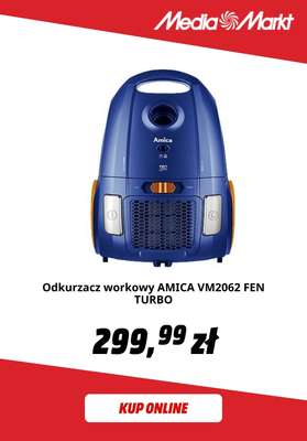Odkurzacz workowy AMICA VM2062 FEN TURBO