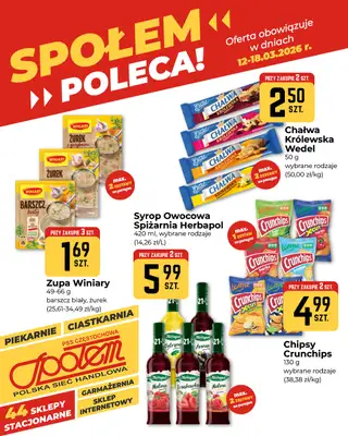 Społem Częstochowa - gazetka promocyjna Plakaty promocyjne od czwartku 12.03 do środy 18.03 - strona 3