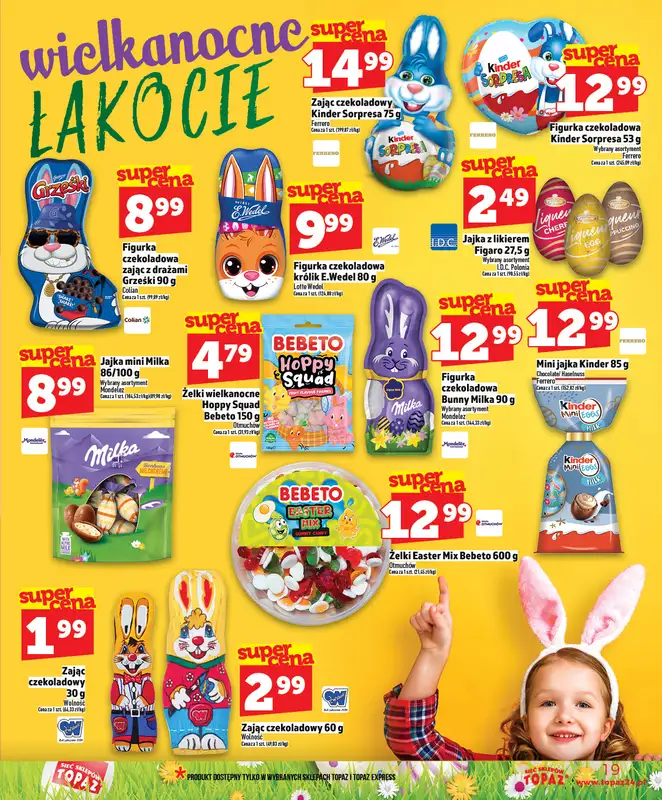 TOPAZ - gazetka promocyjna Nowa gazetka od czwartku, 19.03 od czwartku 19.03 do środy 25.03 - strona 19