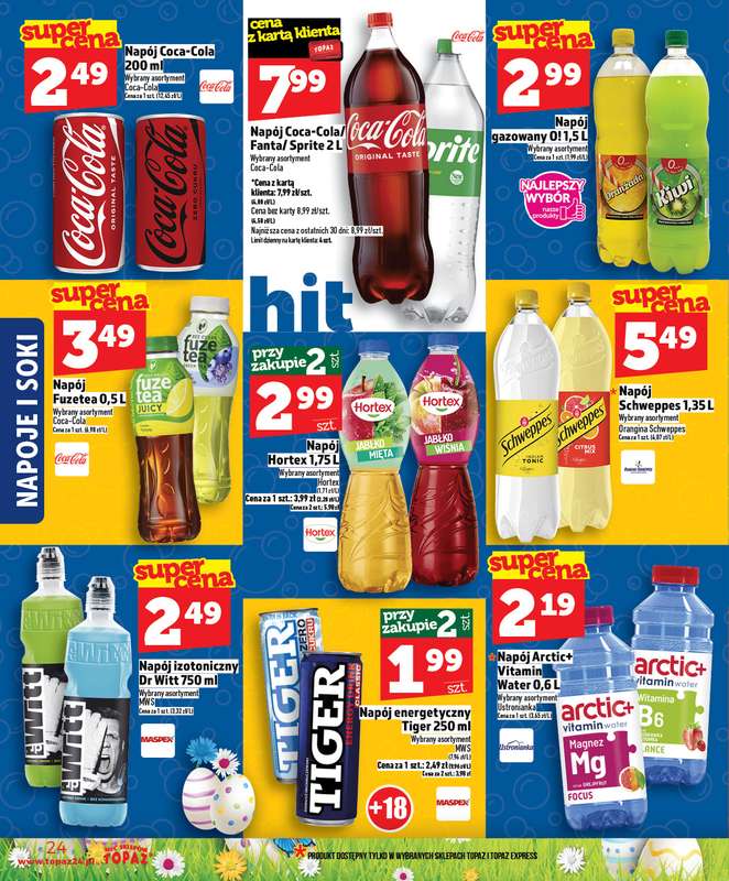 TOPAZ - gazetka promocyjna Nowa gazetka od czwartku, 19.03 od czwartku 19.03 do środy 25.03 - strona 24