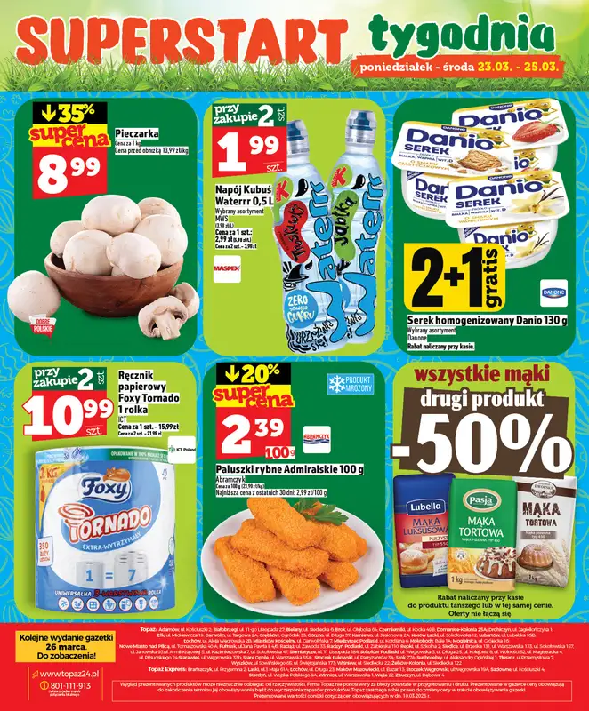 TOPAZ - gazetka promocyjna Nowa gazetka od czwartku, 19.03 od czwartku 19.03 do środy 25.03 - strona 32