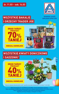 Aldi - gazetka promocyjna Mix okazji w super cenach Aldi! od środy 11.03 do soboty 14.03
