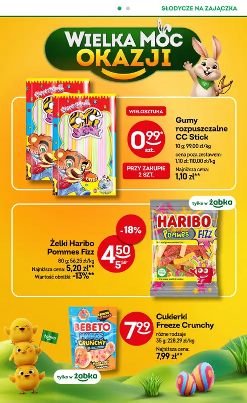 Żabka - gazetka promocyjna Gazetka od środy 11.03 do wtorku 24.03 - strona 24