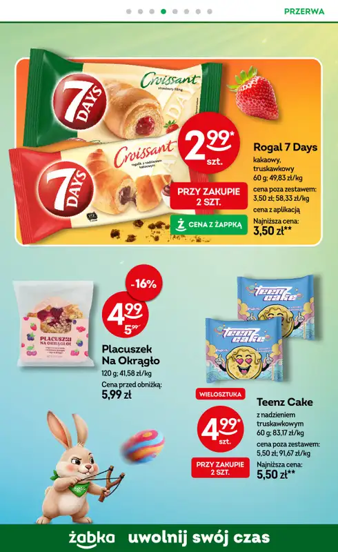 Żabka - gazetka promocyjna Gazetka od środy 11.03 do wtorku 24.03 - strona 57